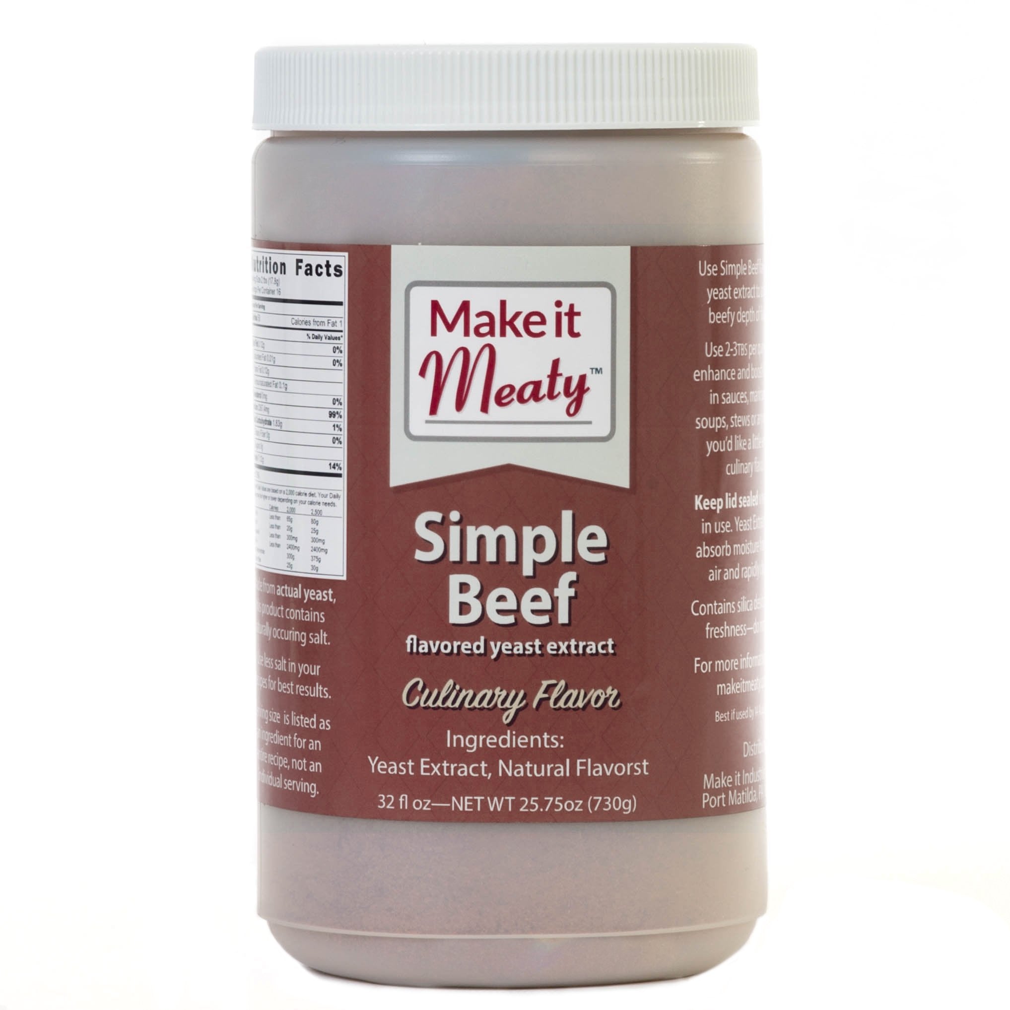 Simple Beef Yeast Extract 32 fl oz, 24 oz by weight